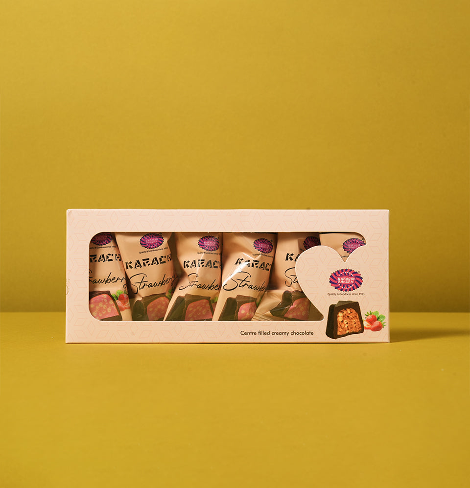 Creamy Chocolate Stawberry Bon Bon