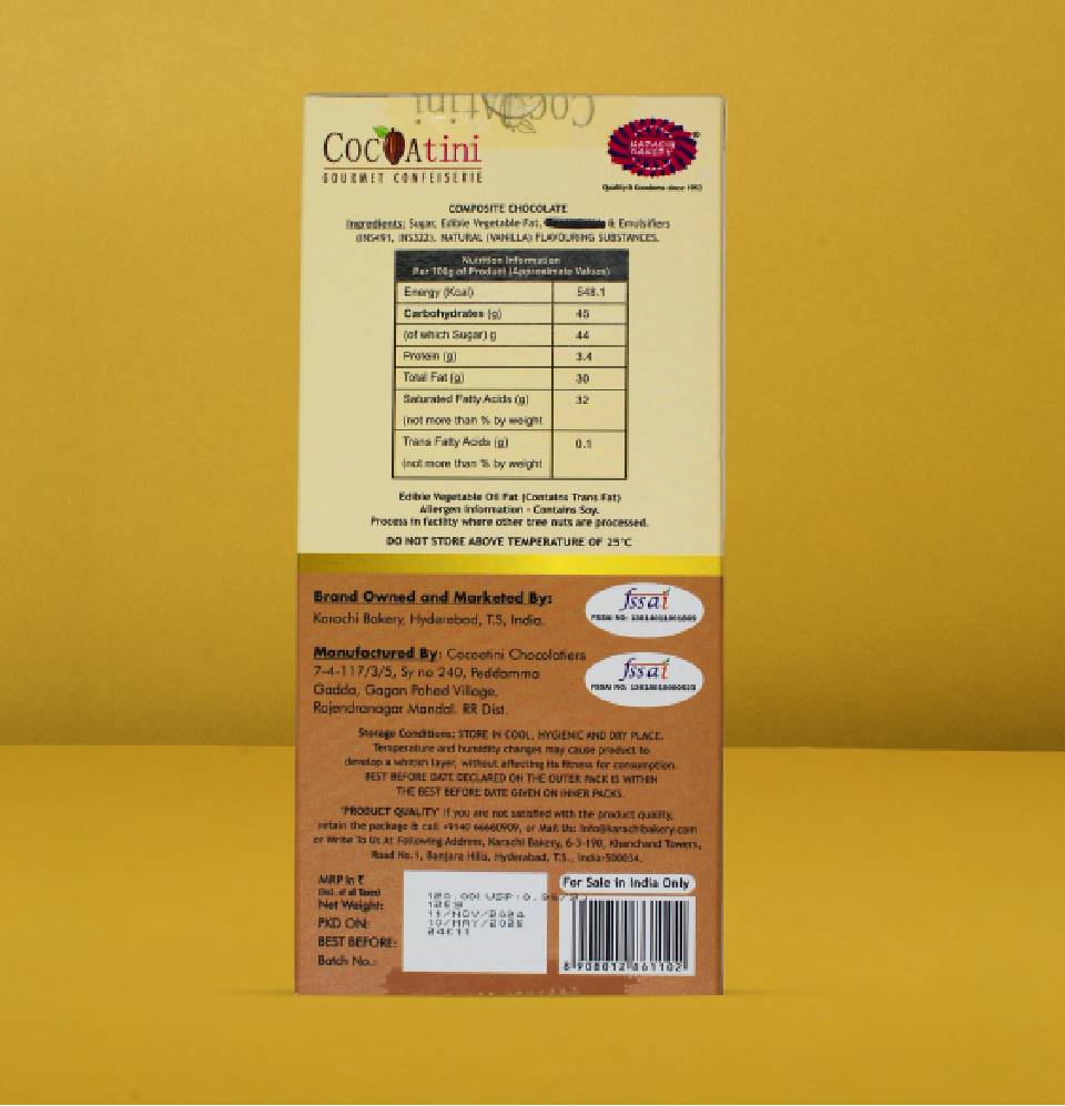 White Chocolate Bar