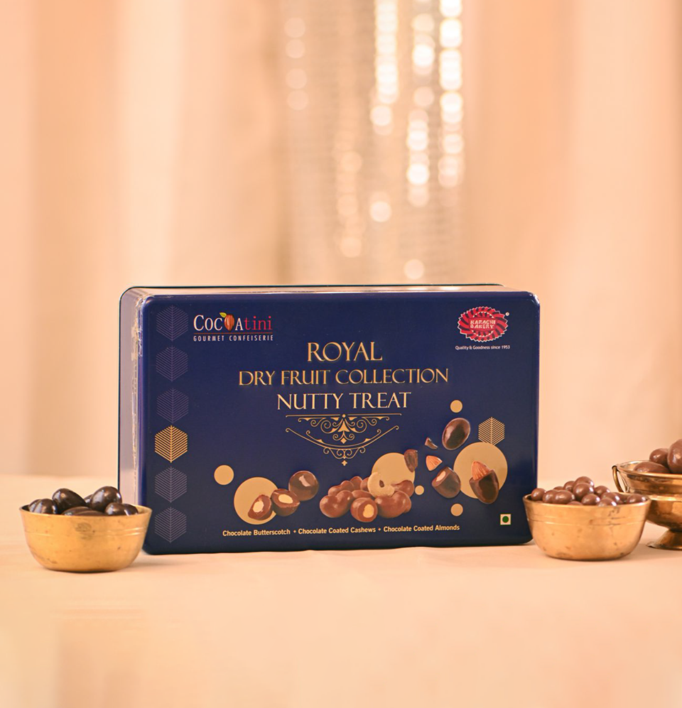 Royal Nutty Treat Tin Gift Box