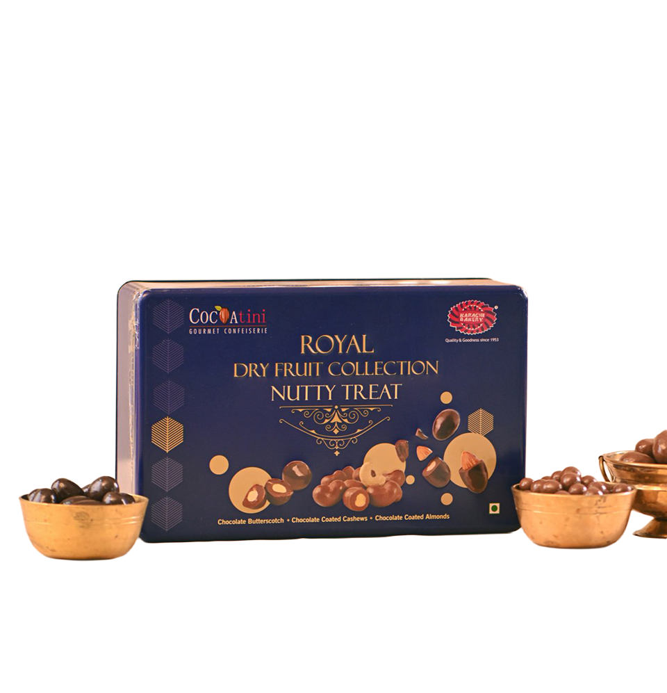 Royal Nutty Treat Tin Gift Box