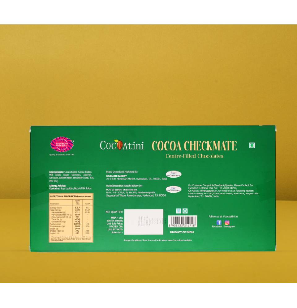 Cocoa Checkmate [250grms]