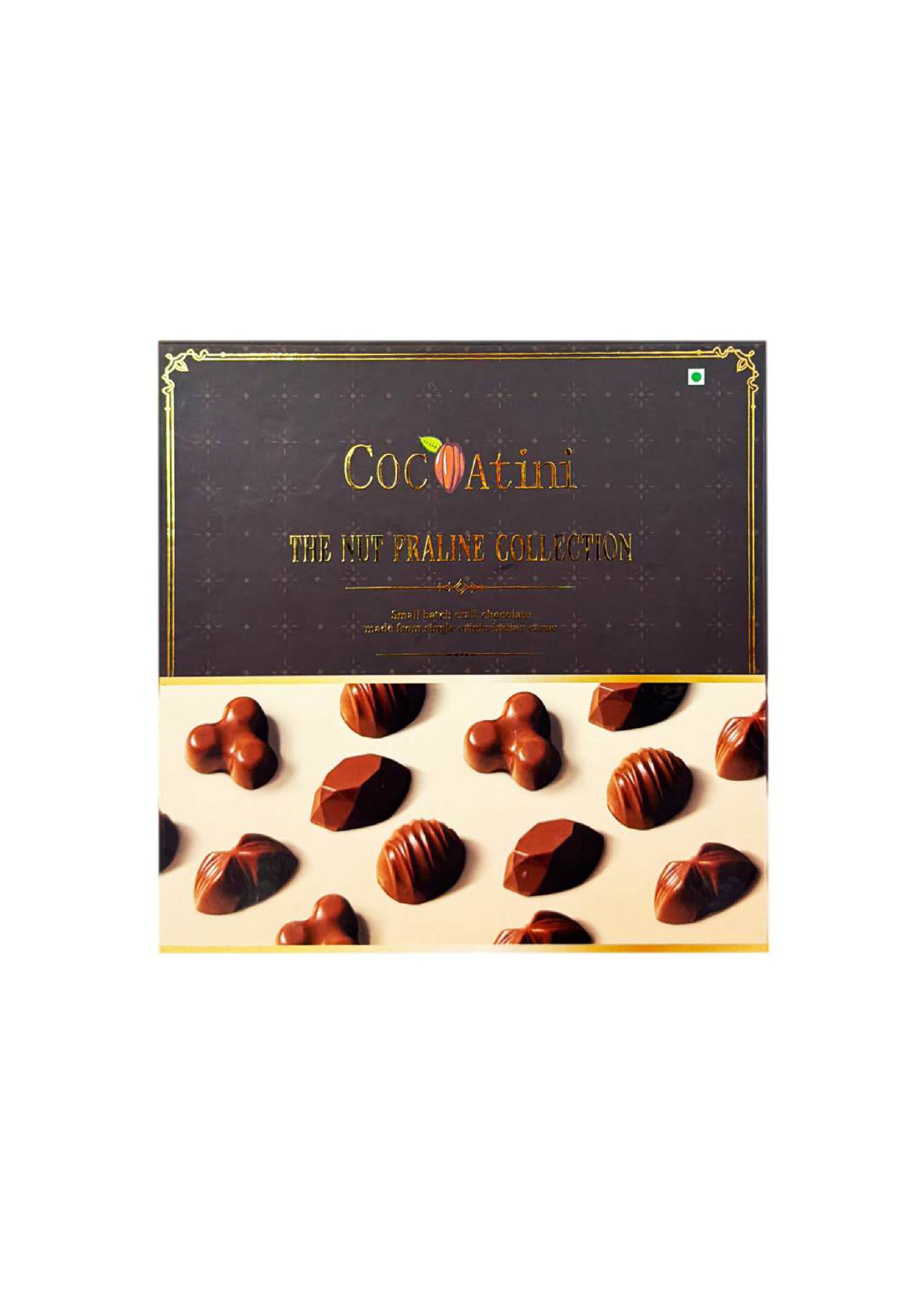 Nut Praline Collection – Cashew, Almond, Macadamia, Hazelnut