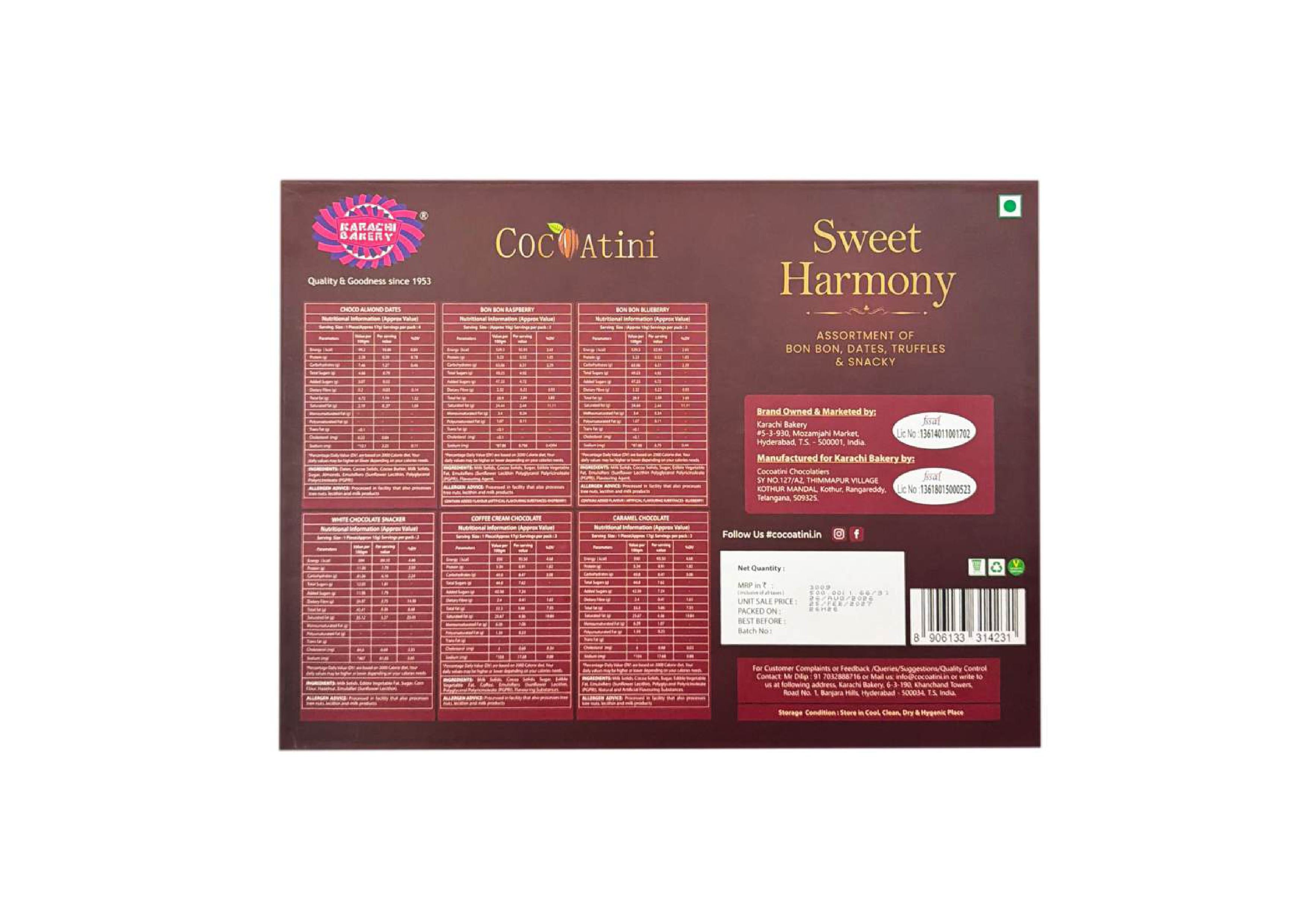Sweet Harmon – Assorted with Chocolate Collection