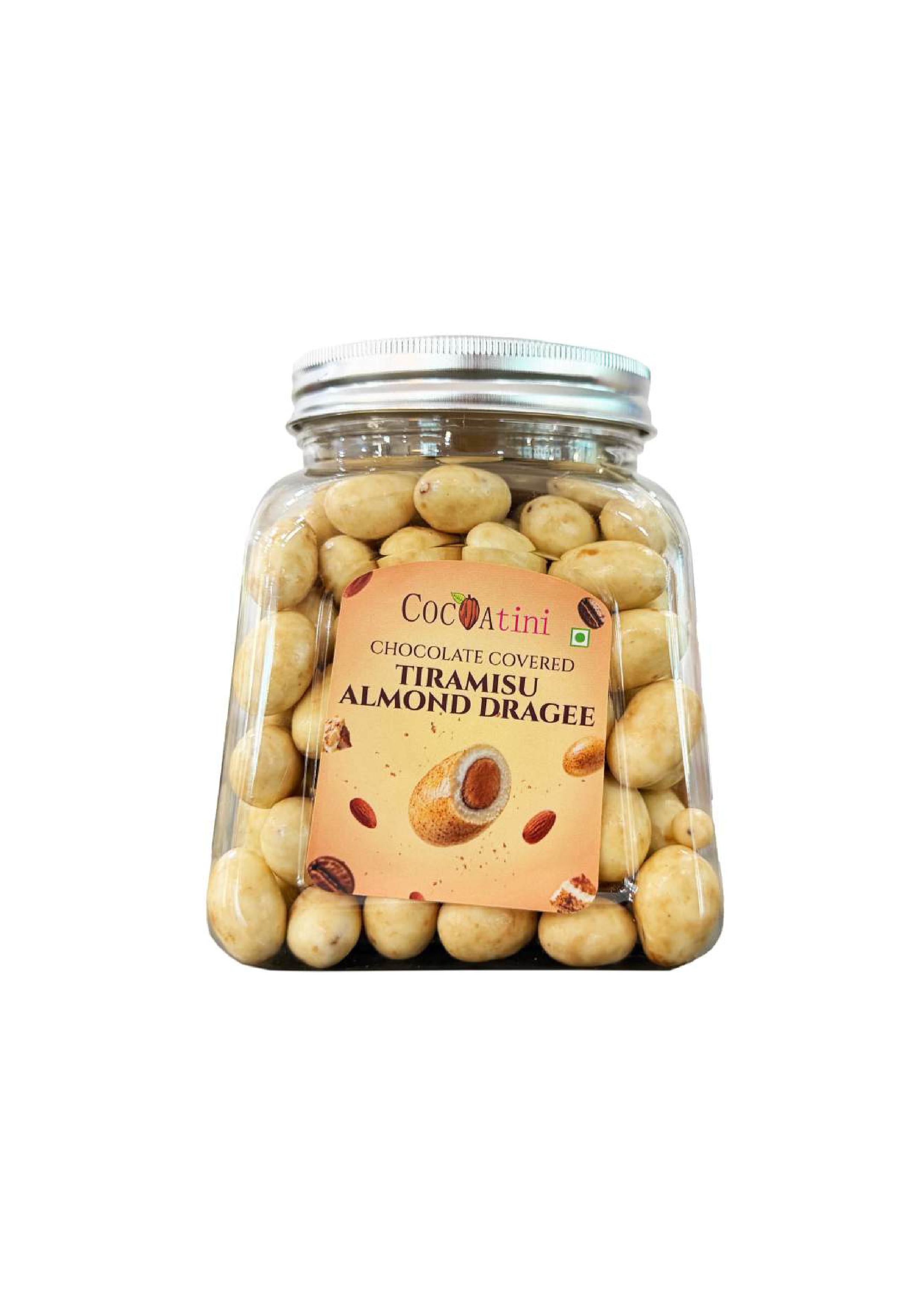 Tiramisu Almond Dragee – Chocolate Covered