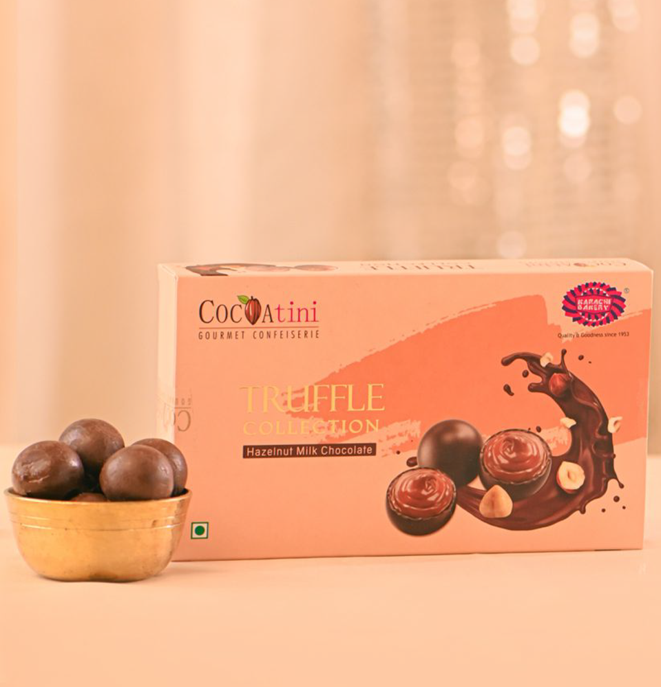 Truffle Collection (Hazelnut Milk Chocolate)[80grms]