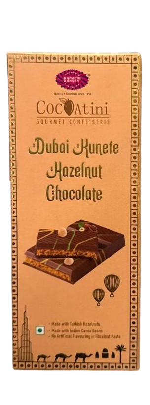 Dubai Kunefe Hazelnut Chocolate Bar