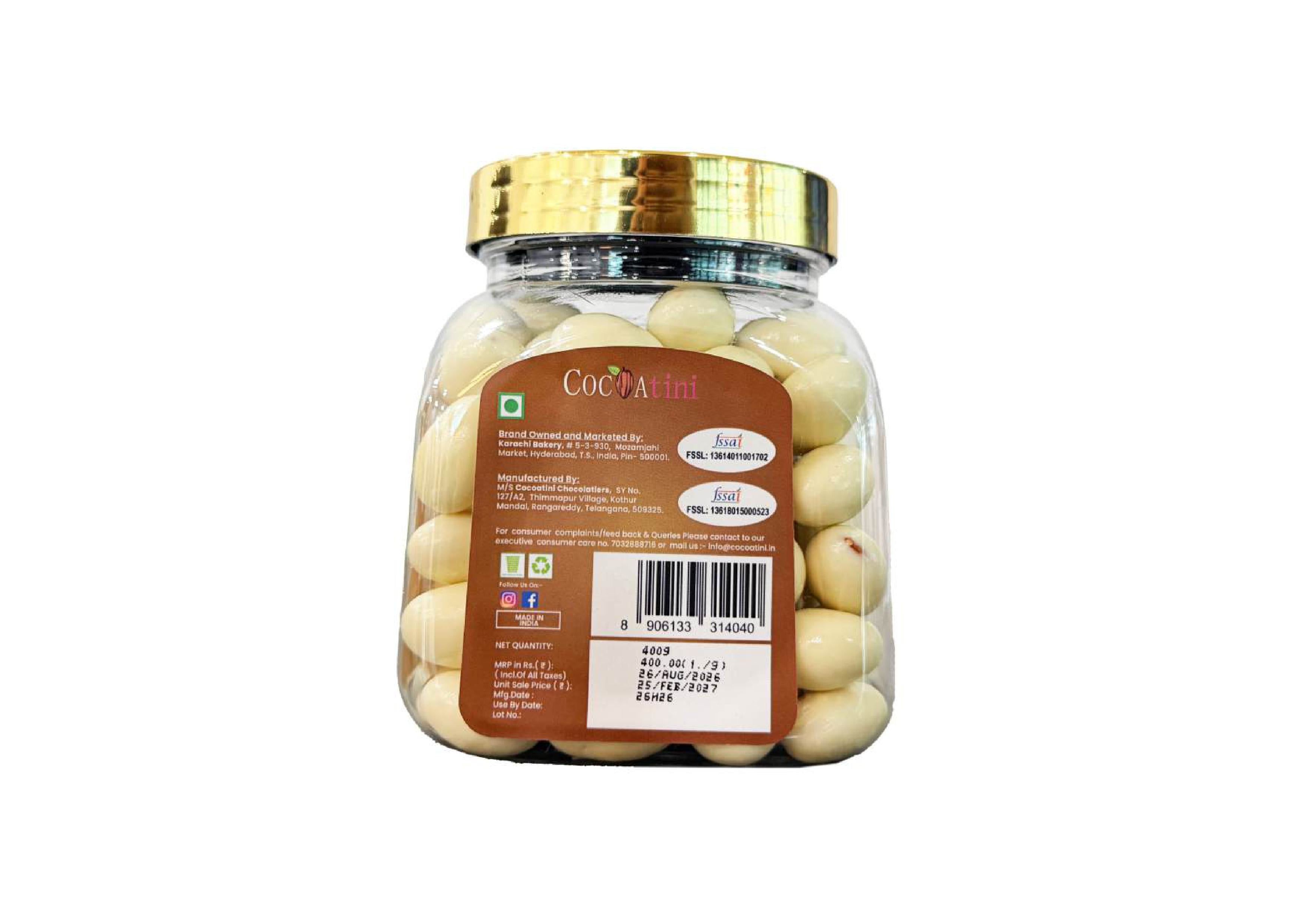 White Chocolate Covered Almond Dragee