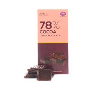 78% Cocoa Dark Chocolate 100g (Buy1 Get 1 Free)