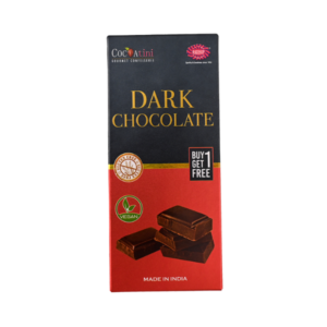 Dark Chocolate 125g ( Buy 1, Get 1 Free ) Vegan & Gluten Free