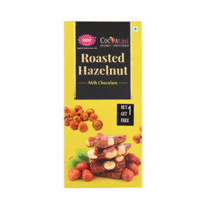 Roasted Hazelnut Milk Chocolate Starter Pack 125g ( Buy 1  Get 1 Free ), (1 Case: MRP : 24,000), (Buy Price : 16,800)