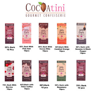 Cocoatini’s Exclusive Bean to Bar Collection , (MRP : 13,800 ), (Buy Price : 9660)