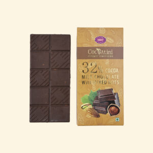 32% Cocoa Milk Chocolate With Mixed Nuts 100g Buy 1 Get 1